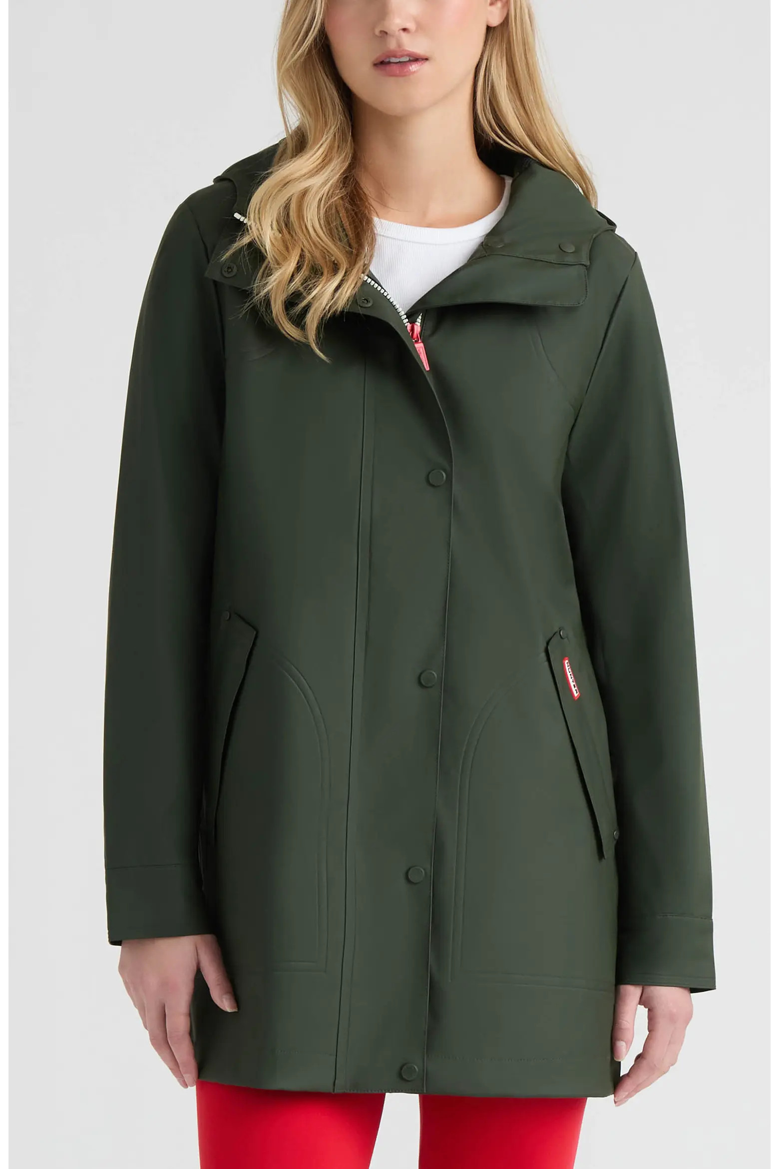 Acacia Rubberized Water-Repellent Rain Jacket (Women) | Nordstrom | Nordstrom