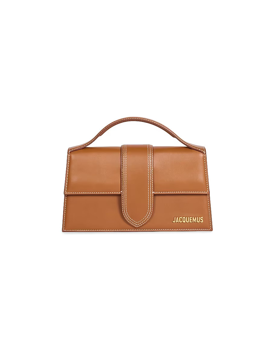 Women's Le Grand Bambino Leather Top Handle Bag - Light Brown | Saks Fifth Avenue