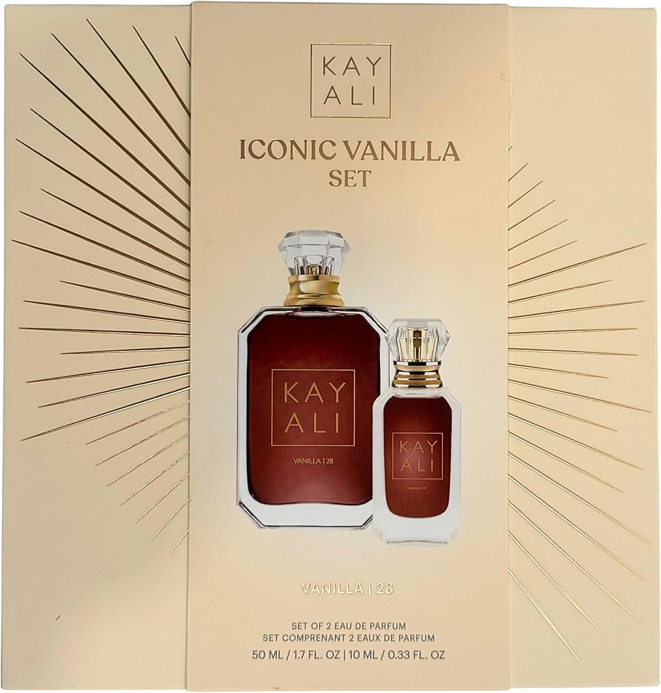 KAYALI Vanilla | 28 Eau de Parfum Iconic Set \u2013 Sweet Vanilla, Amber Woods & Brown Sugar Note... | Amazon (US)