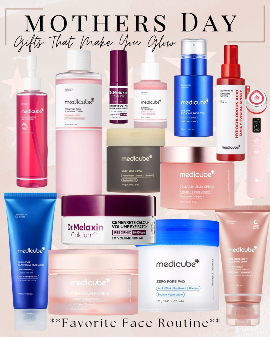 If your skin changed after 30… read this 🤍

This routine from Medicube is what finally made a difference for my fine lines, sagging, and dull skin.

I have very sensitive skin, so I don’t switch products often—but this?
Smoother, brighter, firmer, and that “bouncy” glow ✨

I’m now comfortable leaving the house without makeup… which says everything.

My current routine:
•Dr Melaxin (love so many of their products)
• Face wash
• Zero pore pads (a must)
• Pore pink toner
• Peptide serum (SO good)
• Jelly cream
• Night mask (few nights/week)
• Exosome 7500 for extra results

If your skin feels tired, textured, or aging faster than you’d like—start here.

These are viral bestsellers and the good ones go out of stock fast (especially the pore pads + serum).

Shop my routine before it sells out 💨

#LTKSaleAlert #LTKmomlife #LTKOver40