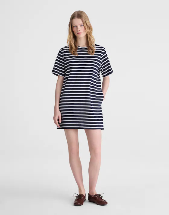 Crewneck Mini T-Shirt Dress | Madewell