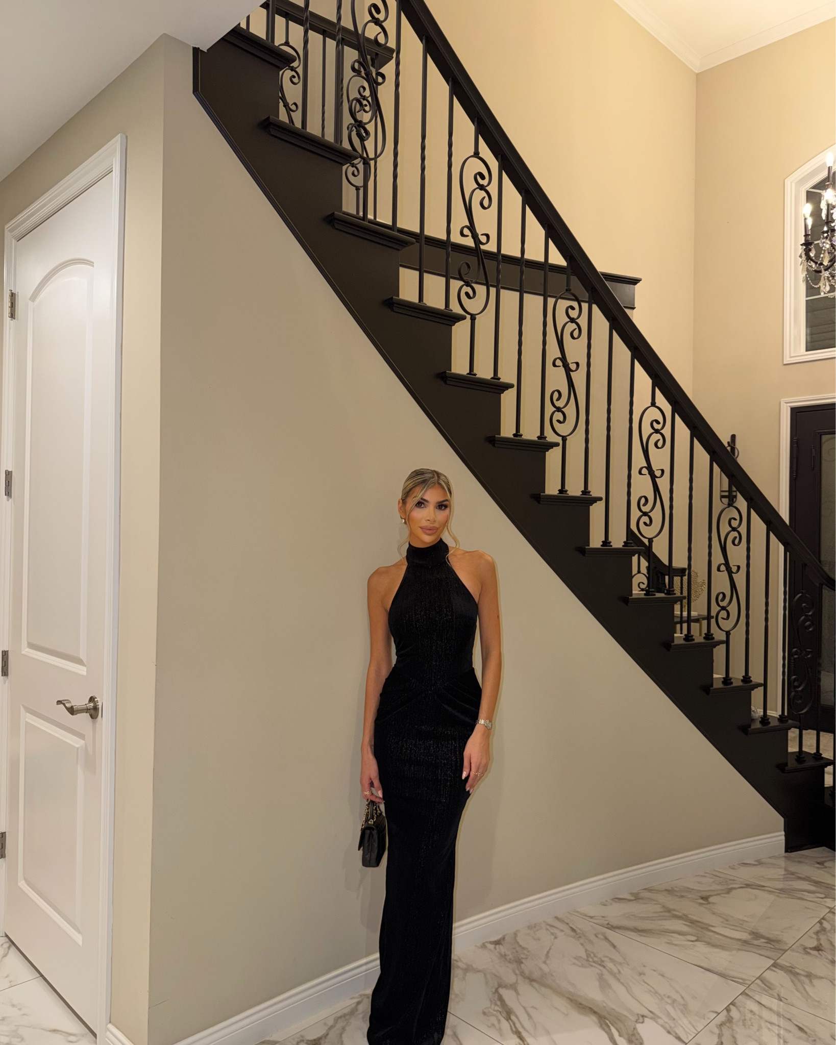 Velvet season! Michael Costello is one of my all time favs. The jacket from him is sold out so I linked similar ones🫶🏻 #wedding #blacktie #style #fashion #ootn #stylist 

#LTKParties #LTKHoliday #LTKWedding