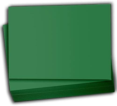Hamilco Colored Scrapbook Cardstock Paper 4x6 Card Stock Paper 65 lb Cover 100 Pack (Brilliant Gr... | Amazon (US)