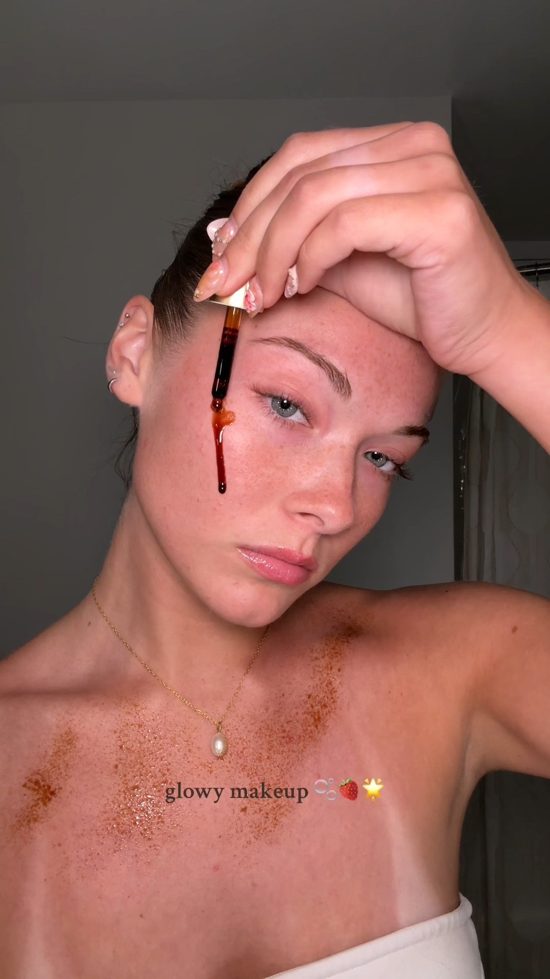 glowy makeup inspo🫧🎀💋 #glowymakeup #naturalmakeup #makeupinspo 