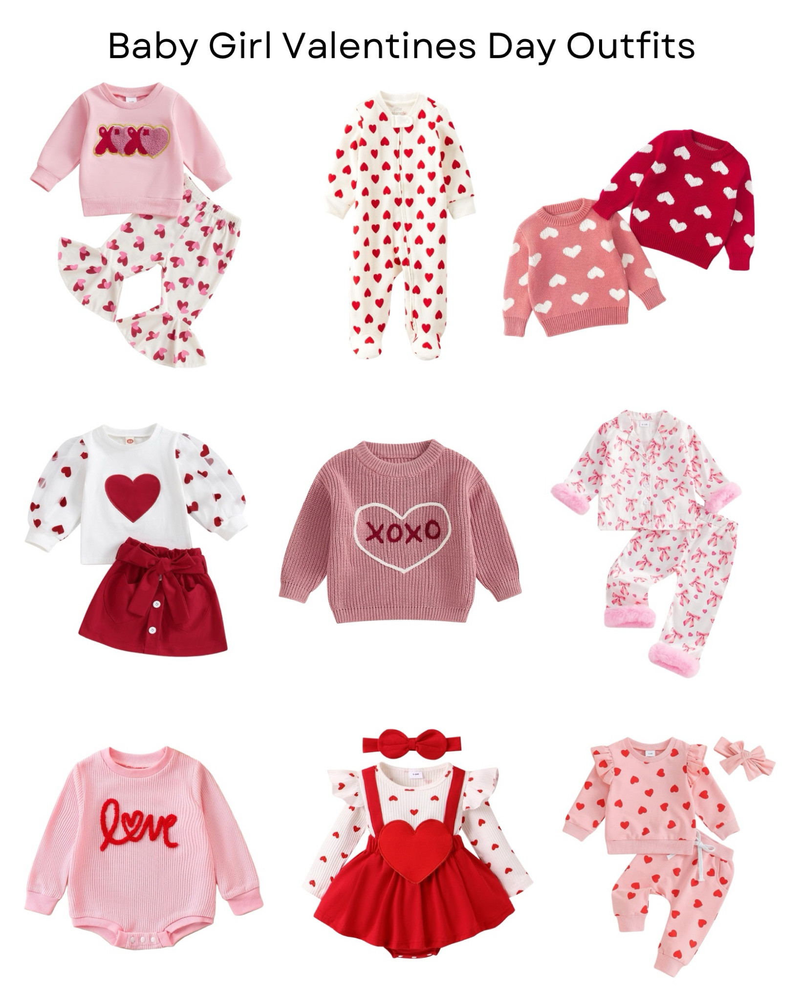 Baby Girl Valentines Day outfits🩷

#LTKBaby #LTKSeasonal