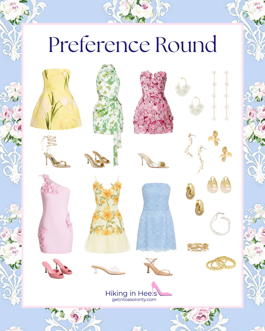 Preference round dresses! 💜🩷 

 