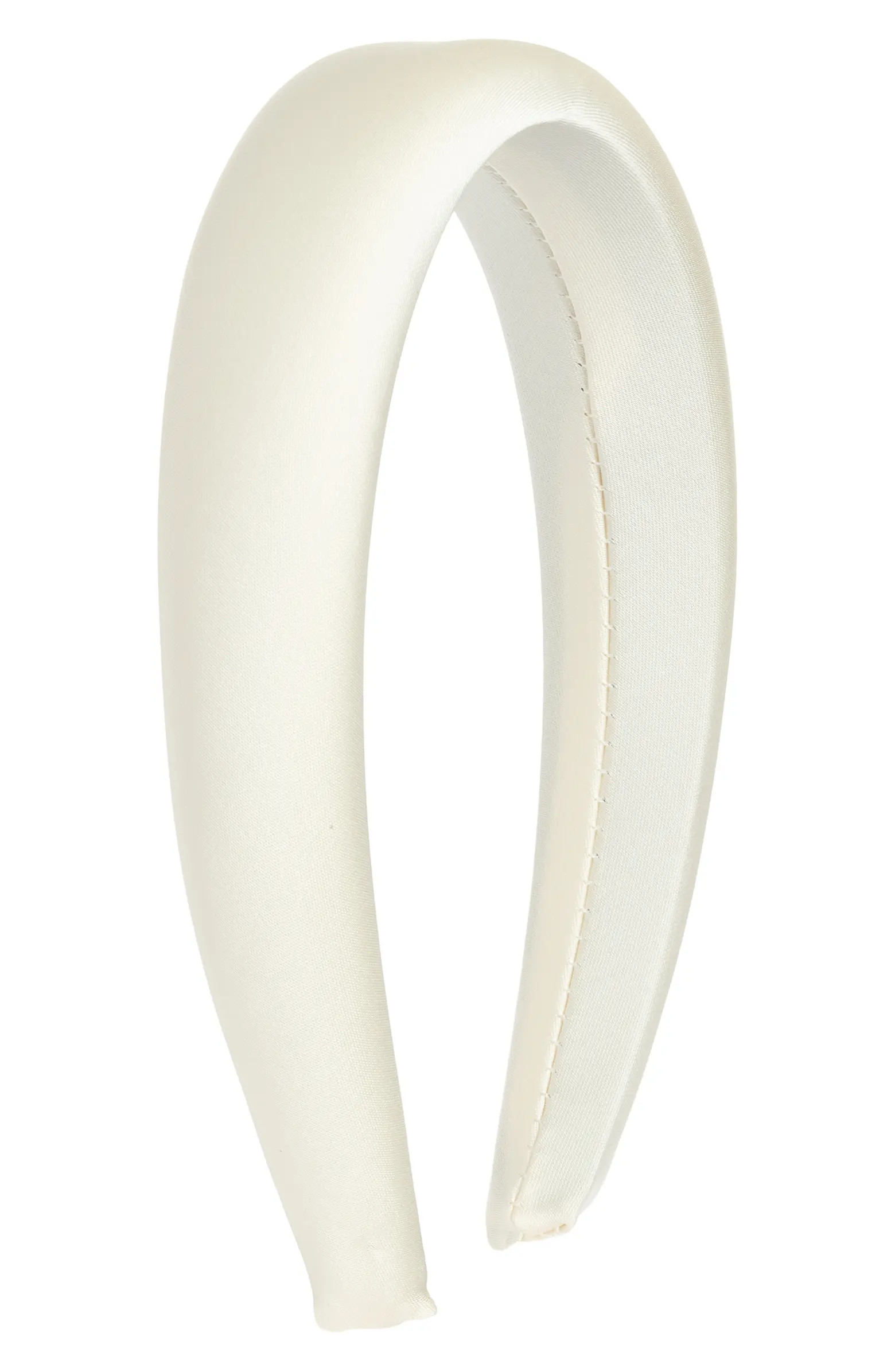 Puff Satin Headband | Nordstrom