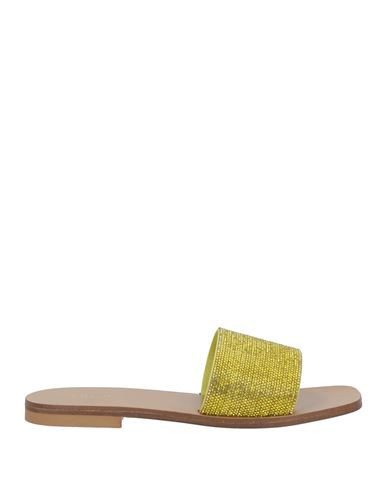 Liu •jo Woman Sandals Yellow Size 7 Textile fibers | YOOX (US)