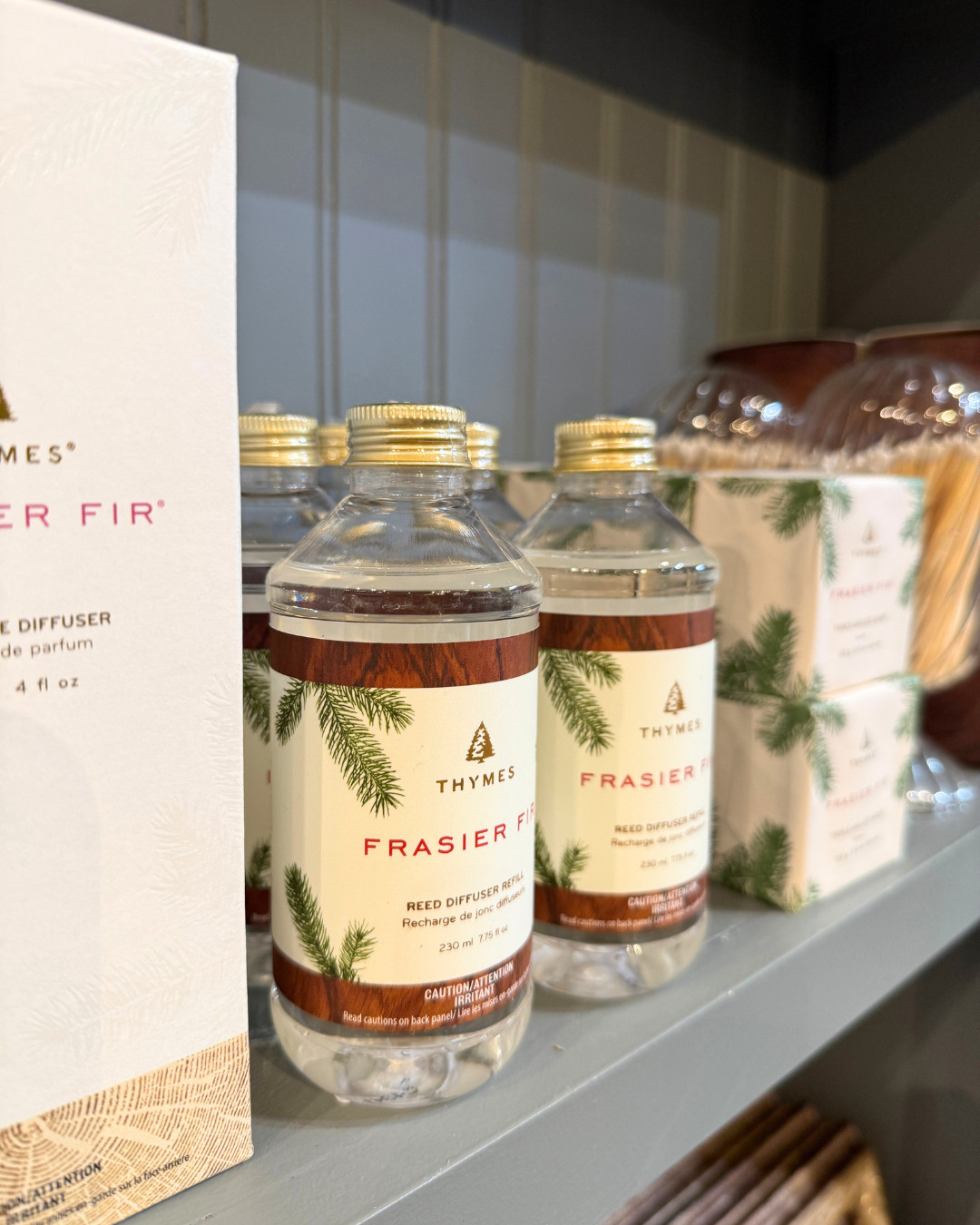 The Thymes Frasier Fir scent is the perfect fresh pine fragrance for the holidays, cozy and so nostalgic! #frasierfir #holidayhome #ltkhome 

 #LTKHoliday #LTKgrwm #LTKHome