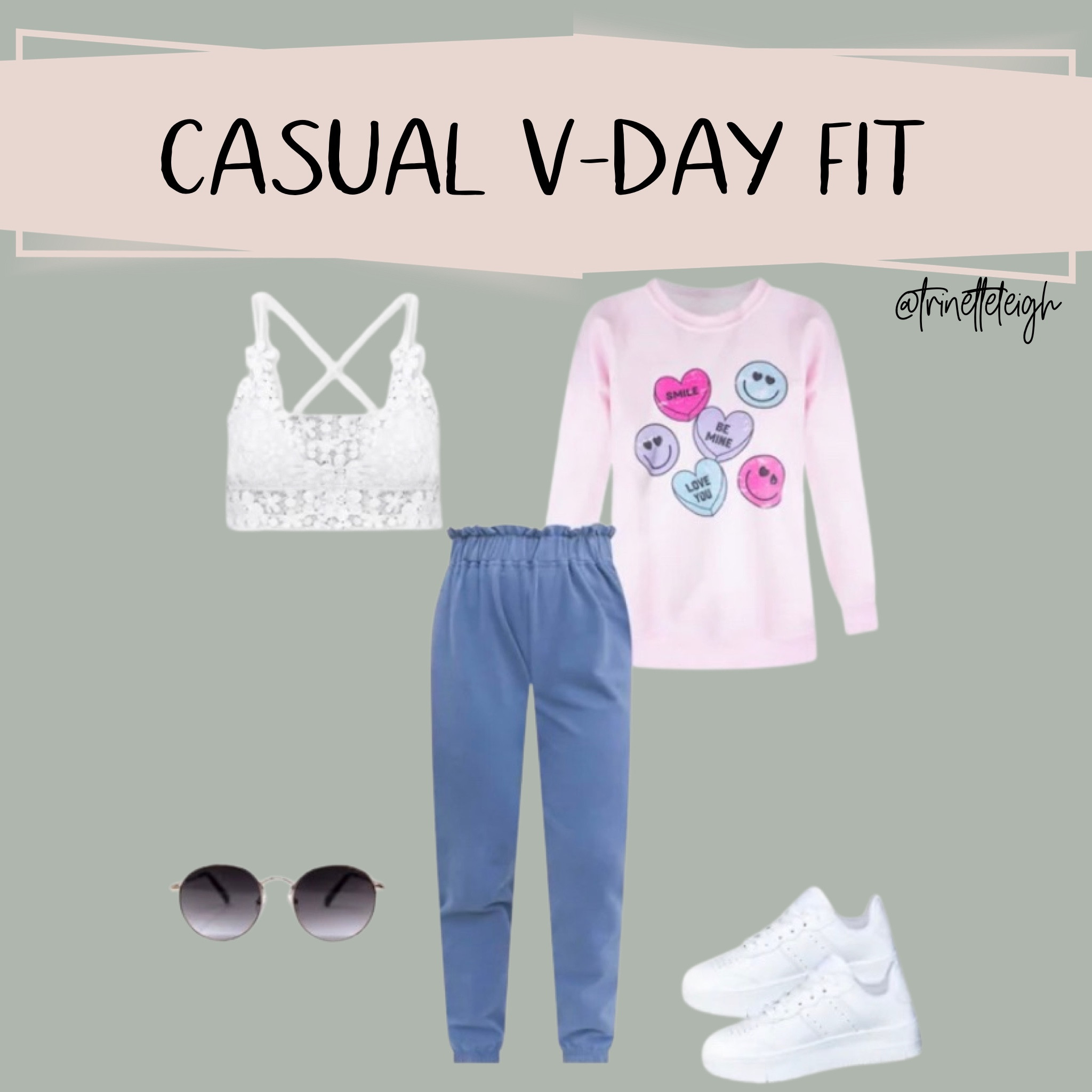 Looking for a casual V-Day fit? ♥️ Look no further!! 

#LTKfit #LTKSeasonal #LTKstyletip