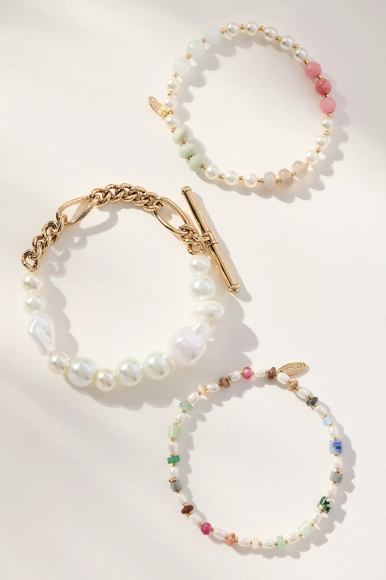 @loverlygrey x Anthropologie Beaded Bracelets, Set of 3 | Anthropologie (US)