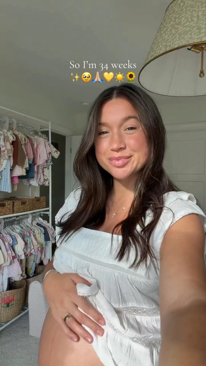 Ready for my girl 🌻✨ how am i 34 weeks 🥹

Top is a couple years old and can’t find a link for it!

#LTKdayinmylife #LTKgrwm #LTKmomlife
