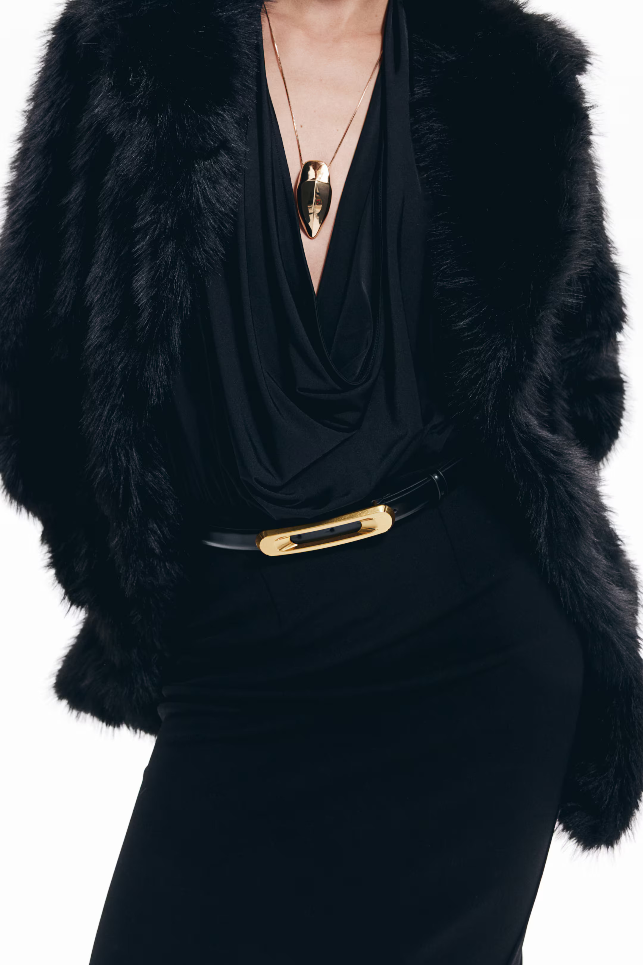 Fluffy Jacket - Black - Ladies | H&M US | H&M (US + CA)
