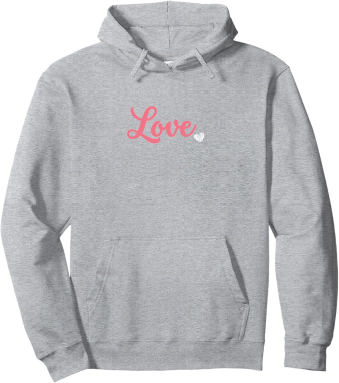Valentine's Day Love Pullover Hoodie | Amazon (US)