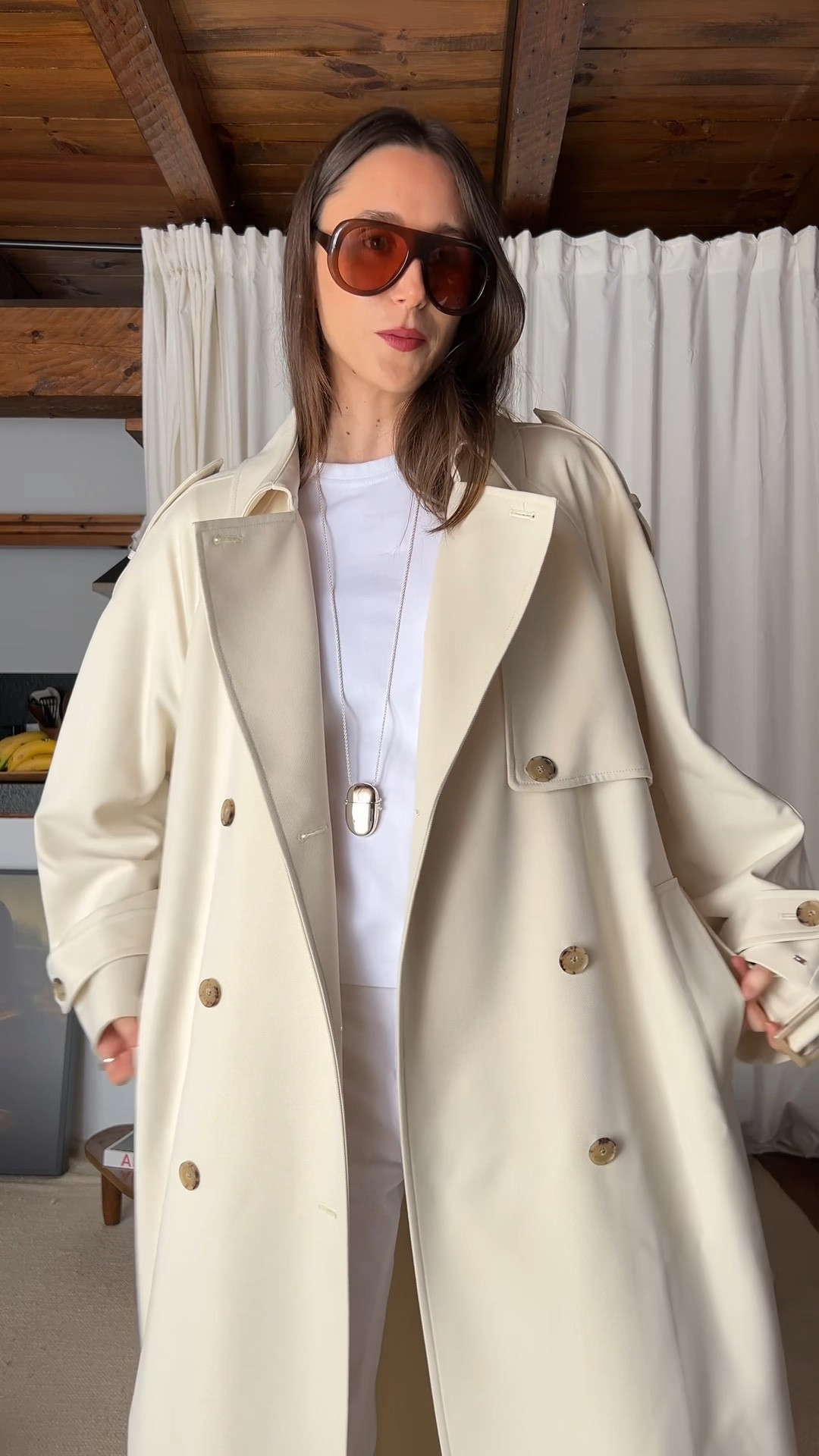 Not to be dramatic but this is the most beautiful trench I’ve ever seen 🤍 #trenchcoat #fall2025 #falltrends #falljacket