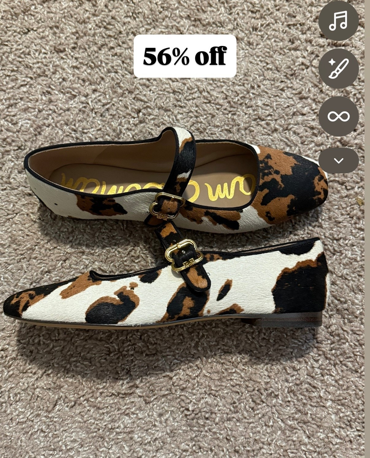 Michaela Mary Jane Flat Sam Edelman, Sam Edelman sale, workwear, animal print shoes, Nordstrom winter sale, Nordstrom style, Nordstrom sale finds, holiday gift guide

#LTKGiftGuide #LTKHoliday #LTKWorkwear