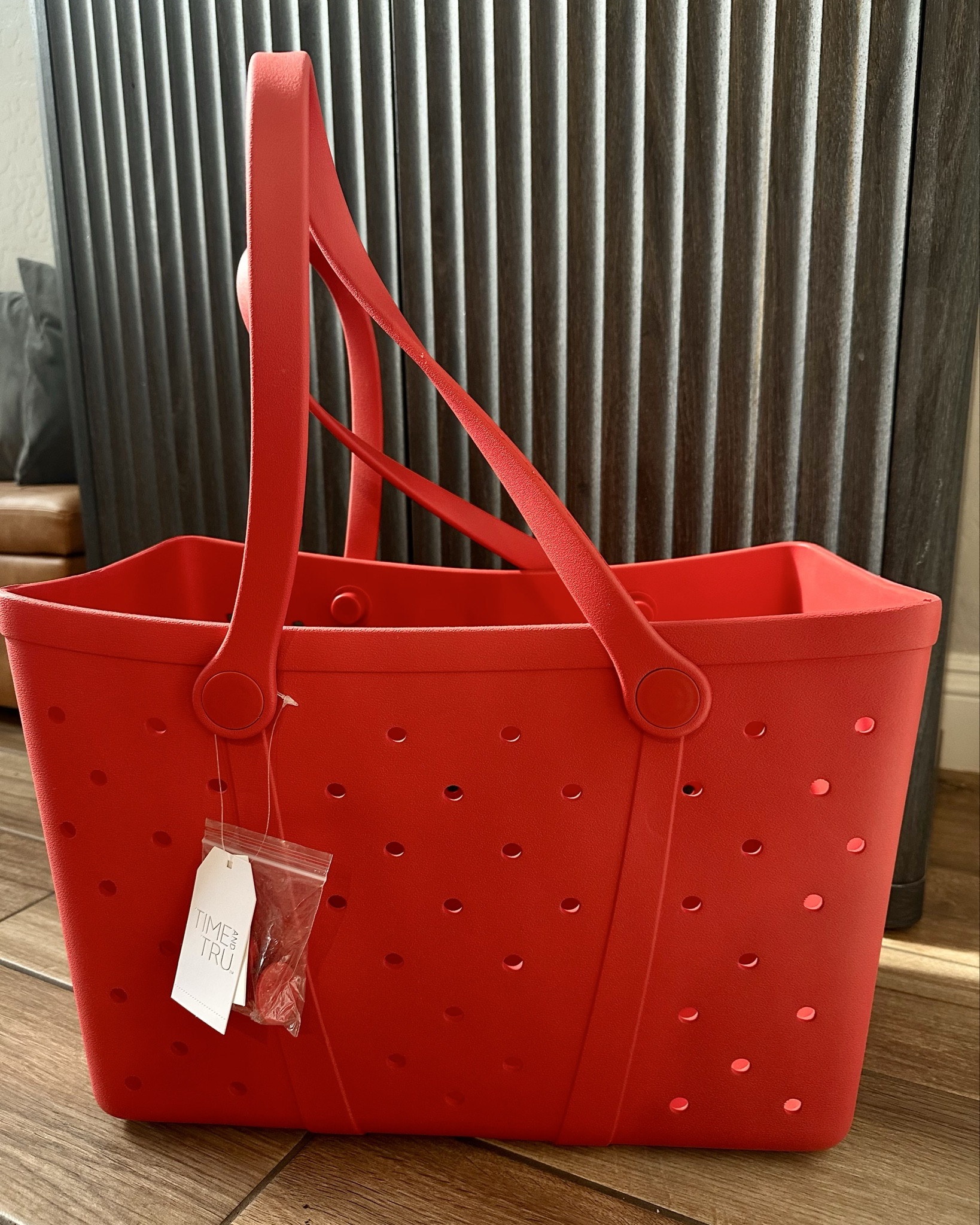 Time and Tru Women's Waterproof EVA Beach Tote Bag, just under $20. This item is also available in various colors and a smaller size for $15. This bag is perfect for poolside or beach outings. It’s spacious and adorable. Love the red one for 4th of July. 



Walmart beach bag,

#LTKTravel #LTKSeasonal #LTKActive