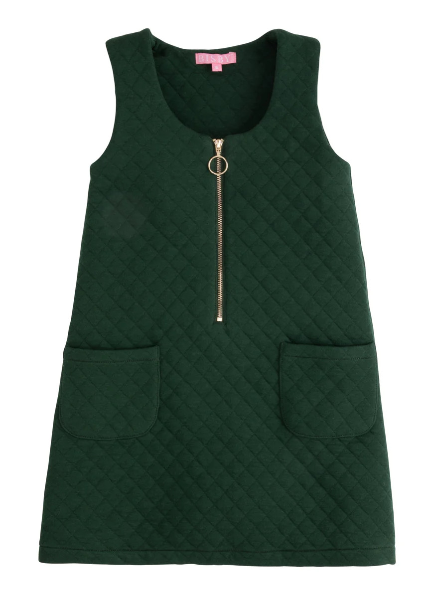 Quilted Jumper - Emerald | BISBY Kids