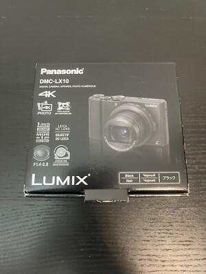 Panasonic Lumix DMC-LX10 Digital Point  Shoot Camera, Black #DMC-LX10K | eBay US