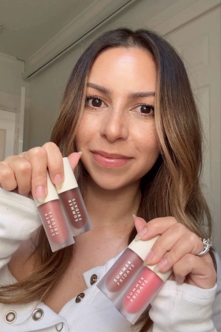 I love these Summer Fridays lip oils for a sheer every day lip color. They’re super glossy and moisturizing and not sticky. I love the shades Blush Dreams and Pink Cloud

Sephora sale, beauty, lip gloss, lip oil, makeup, clean beauty

#LTKbeauty #LTKsalealert #LTKxSephora