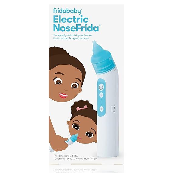 FridaBaby Electric NoseFrida | USB Rechargeable Nasal Aspirator with Different Levels of Suction ... | Amazon (US)