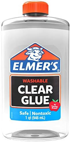 Elmer's Clear Liquid School Glue, Slime Glue, & Craft Glue | Large 32 Ounces for School Supplies ... | Amazon (US)