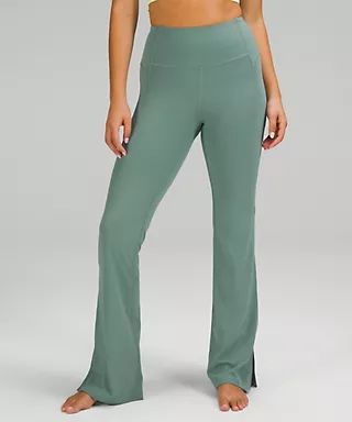 Groove Super-High-Rise Split-Hem Flared Pant Nulu Online Only | Lululemon (US)