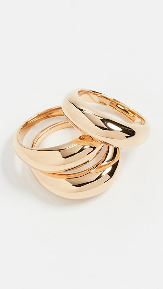 Fanned Stacking Rings | Shopbop