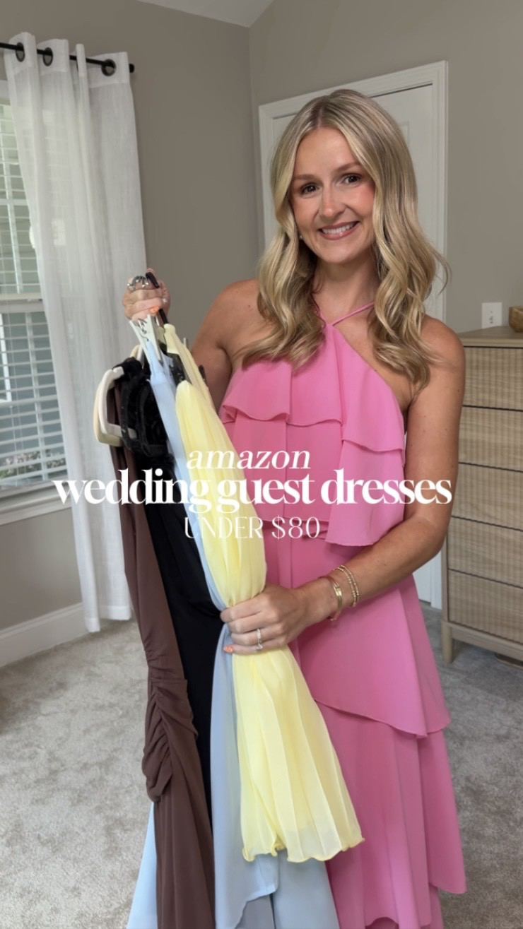 Amazon wedding guest dresses for the summer that are under $80! 👗💍
Some pops of color & a few neutrals that work for different dress codes. 

Wearing an XS in all of them. 



#weddingguestdress #cocktaildresses #bumpfriendly #summerwedding #amazonfinds #amazonfashion #dressinspo #tryonhaul

#LTKWedding #LTKPetite