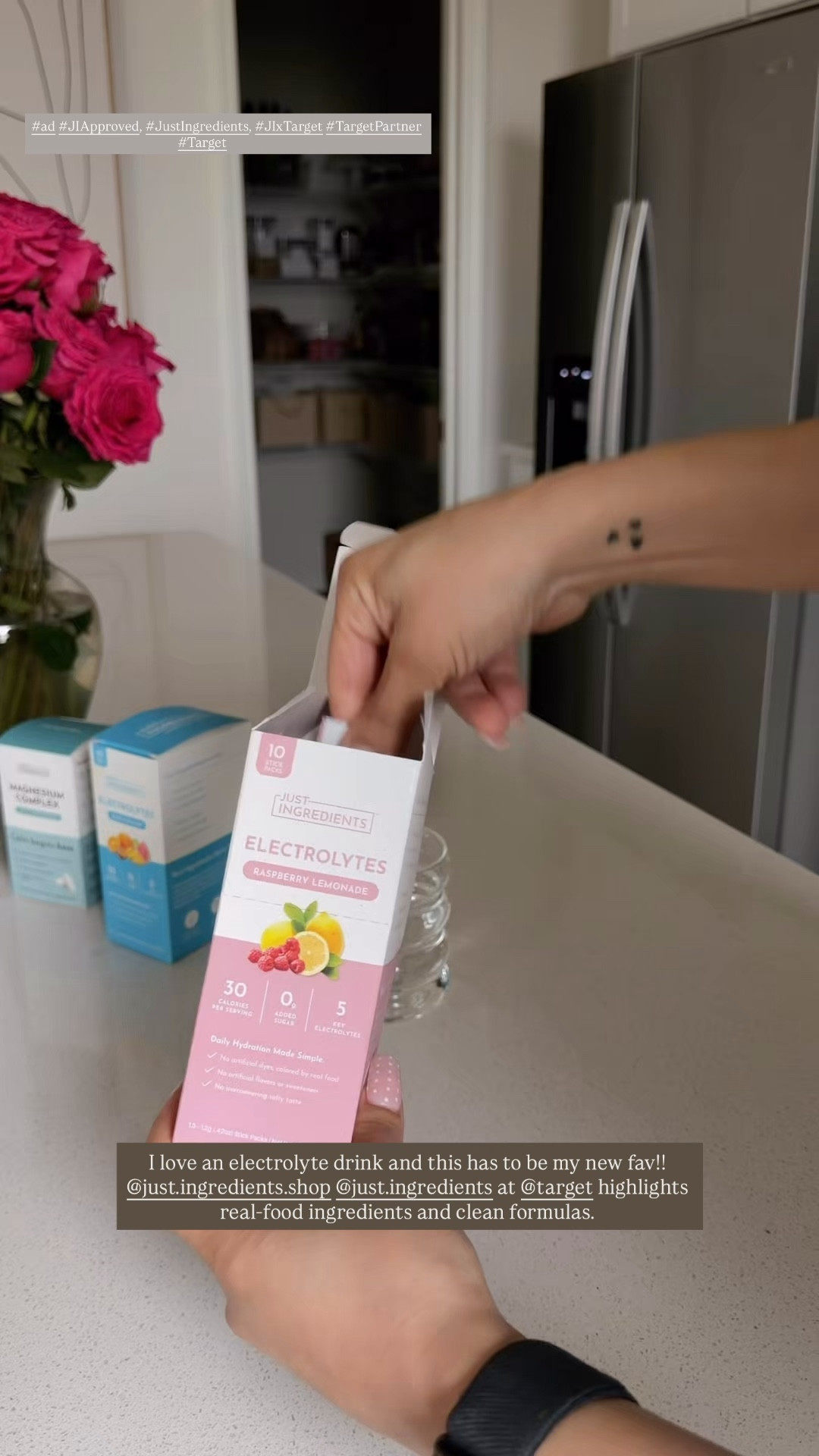 #Ad What is your favorite wellness hack? Lately, mine has been habit stacking while finding new products to support my goals. @target recently got one of my new favorite brands @just.ingredients. I love that I know what they put in them and they make me feel good as I move through busy days as a mom who wears many hats. Wellness girlies, you should definitely try them out. Feel free to also leave other hacks below! #JIApproved, #JustIngredients, #JIxTarget #TargetPartner Target	@shop.ltk 

Comment SHOP below to receive a DM with the link to this post on my LTK ⬇ https://liketk.it/60tYu

#LTKdayinmylife #LTKfitnessgoals #LTKmomlife