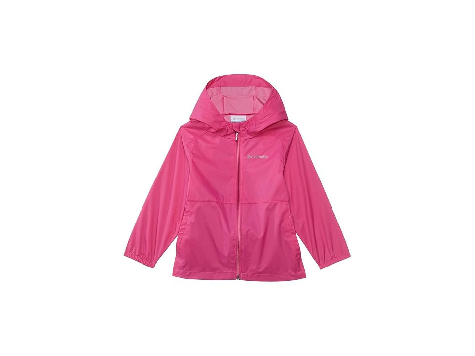 Columbia Kids Switchbacktm II Jacket (Toddler) Girl's Clothing Pink Ice: 3 Toddler | Zappos.com