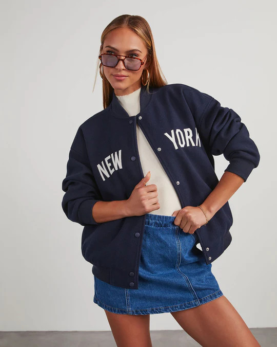 New York Varsity Bomber Jacket | VICI