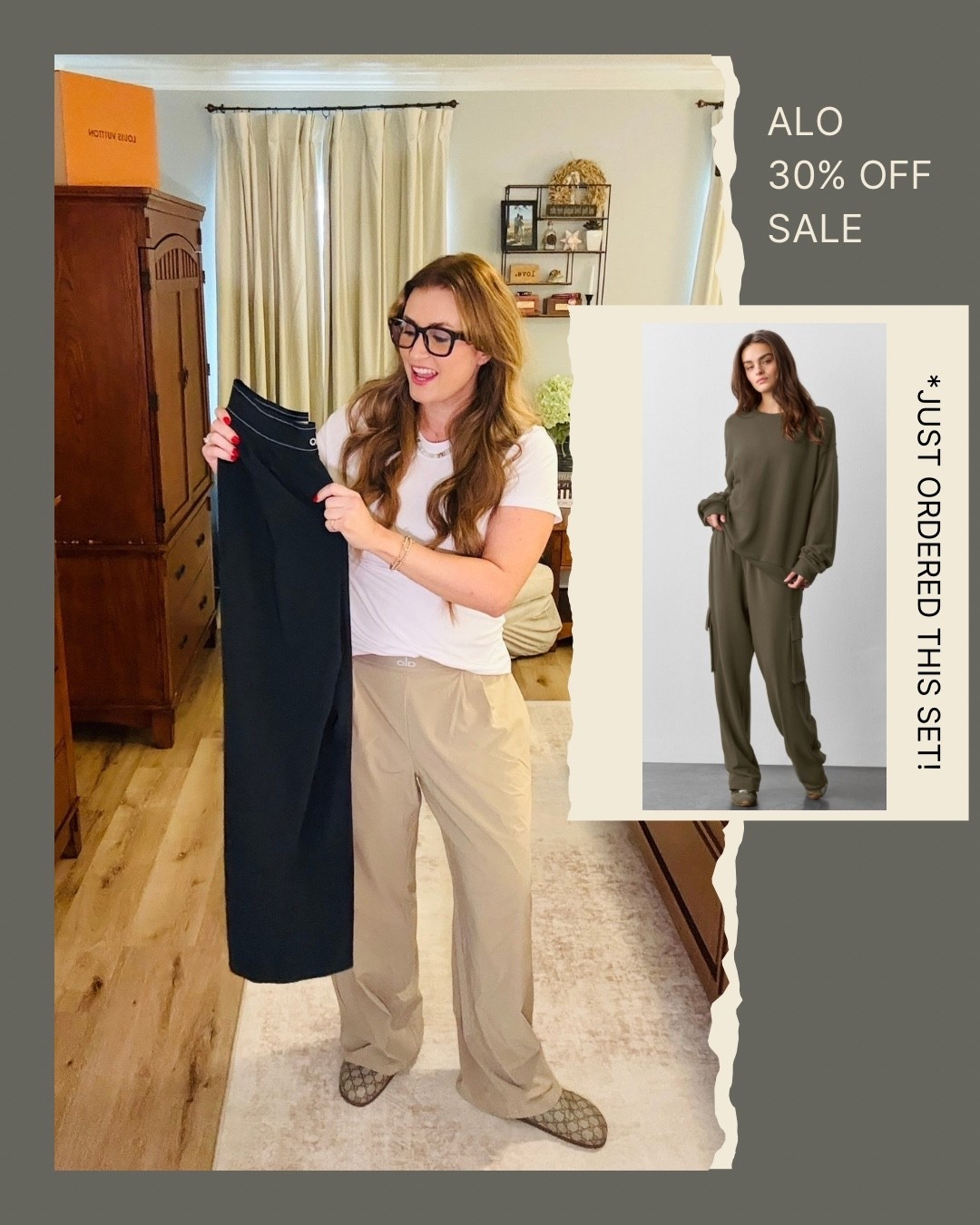 ALO Yoga is having a 30% off sale exclusively in the ALO app! Now is the time to get those pieces you need for your wardrobe! I typically wear a size medium in everything. 

#LTKSaleAlert #LTKWorkwear #LTKMidsize