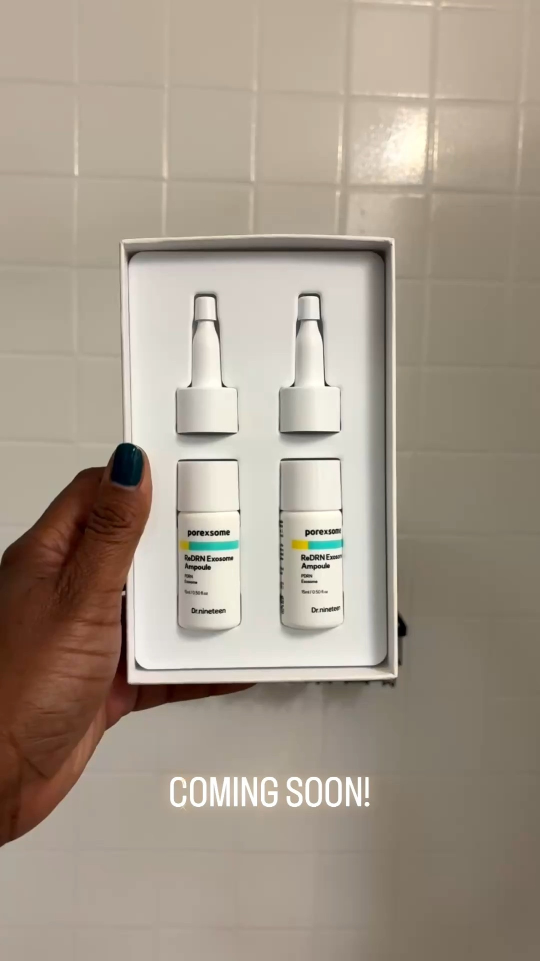 Stay turned for my latest product testimonial: dr nineteen’s ReDRN Exosome Ampoule Face Serum

- For a discount, apply code INF10BOUGHT 

#drnineteen #drnineteenpartner #biomepdrn #labgrownpdrn #pdrnserum

#LTKBeauty #LTKmorningroutine #LTKselfcare