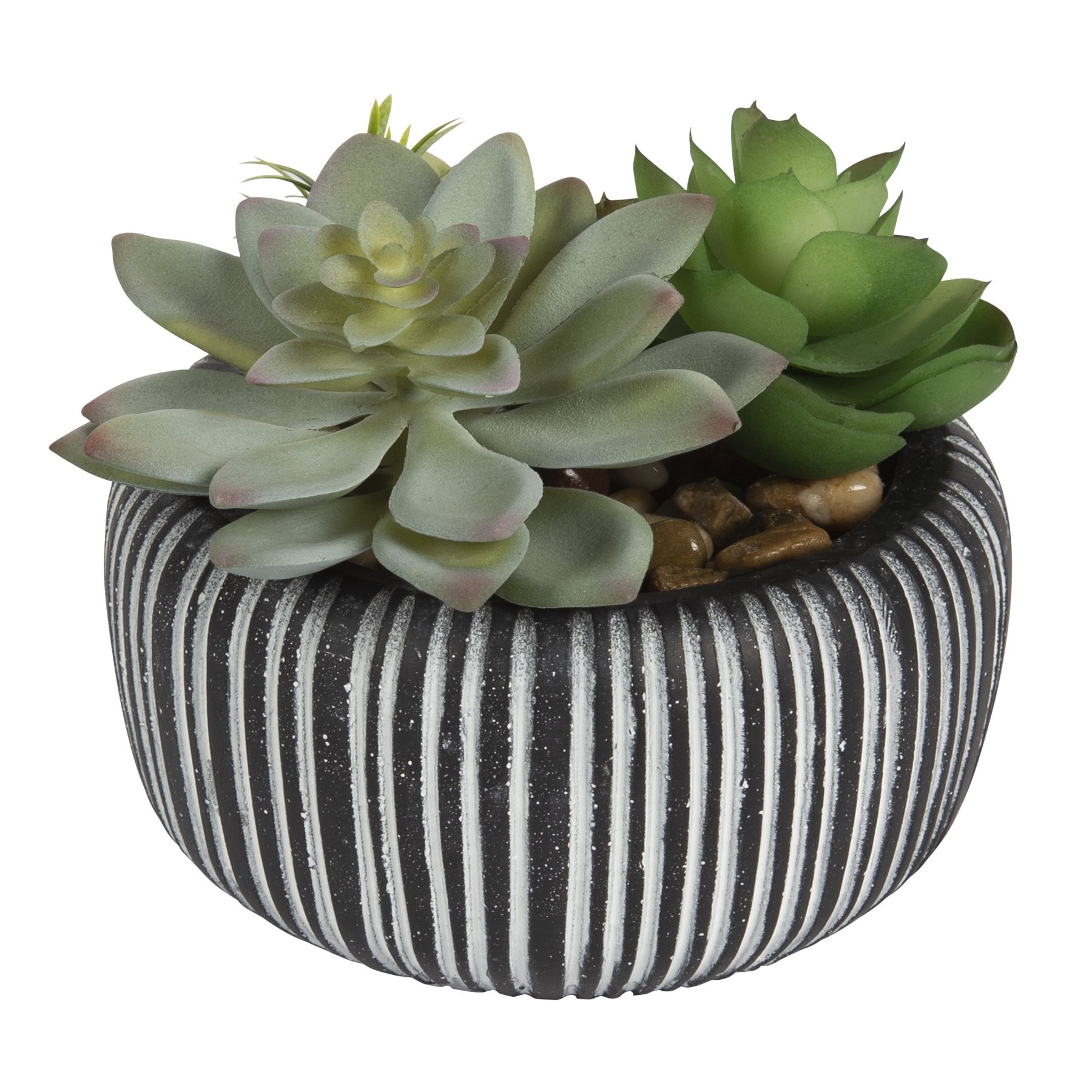 Better Homes & Gardens Black Stone Faux Succulent | Walmart (US)