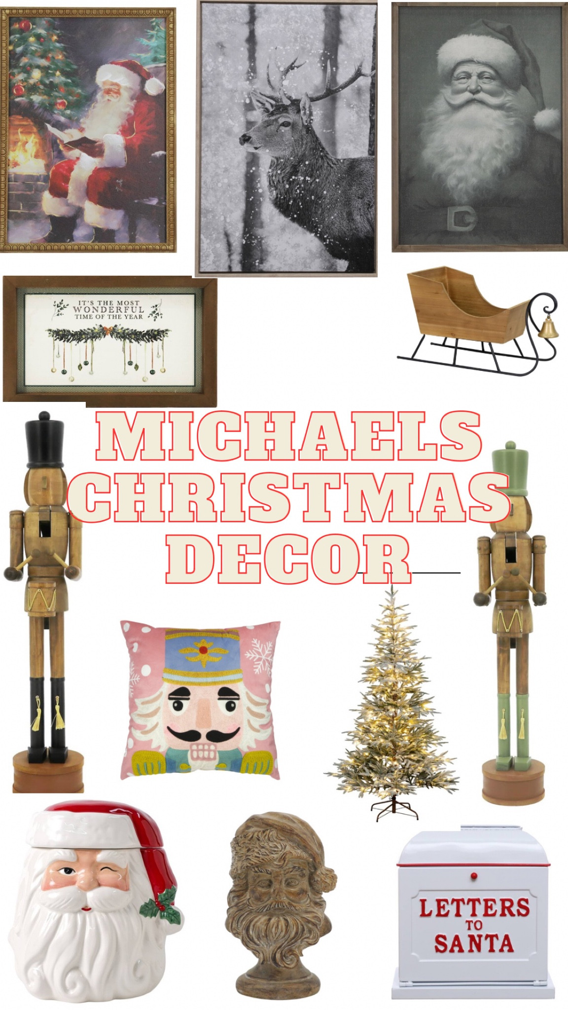 New Christmas decor at Michael’s 

#LTKCon #LTKSeasonal #LTKHome