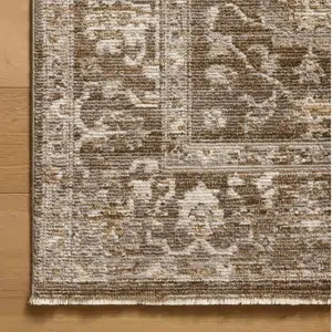 Magnolia Home by Joanna Gaines x Loloi Pace Bark / Natural Area Rug | Wayfair North America