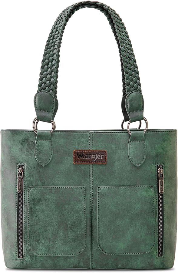 Wrangler Tote Bag for Women Western Purse Multi Pockets Handbags | Amazon (US)