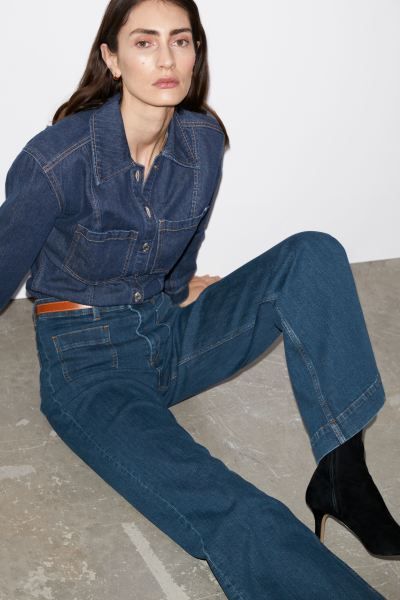 Wijd uitlopende jeans | H&M (DE, AT, CH, NL, FI)