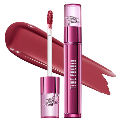 TIMEPHORIA Altera Blurring Lip Tint 013 Flush, Medium Pink Glossy to Soft Matte Finish, Blur Lip Lines, Weightless No-Sticky Airy Velvet Texture, Vibrant Hydrating Long-Lasting Lip Makeup | Amazon (US)