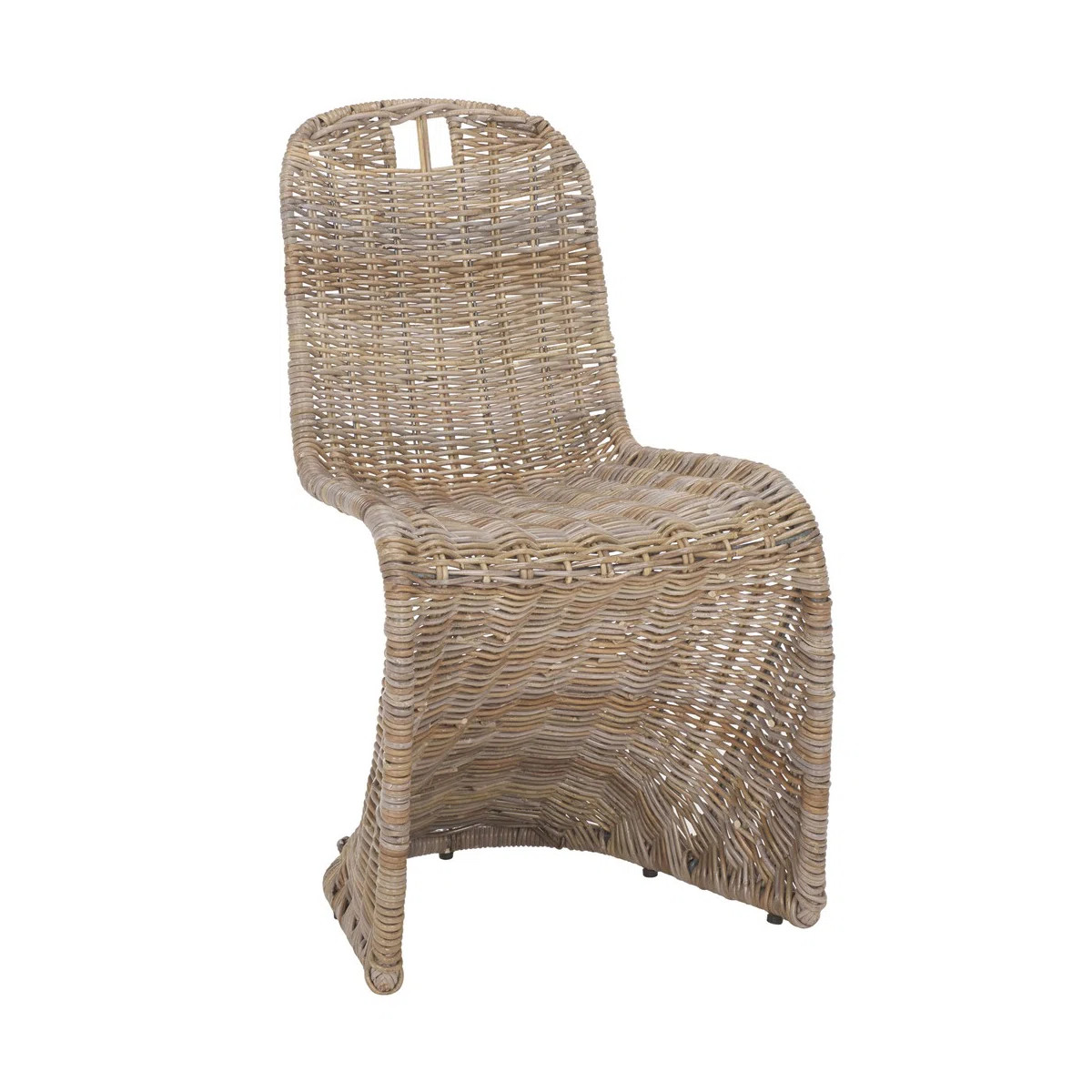 Celeste Outdoor Wicker Dining Chair (Set of 2) | Wayfair North America