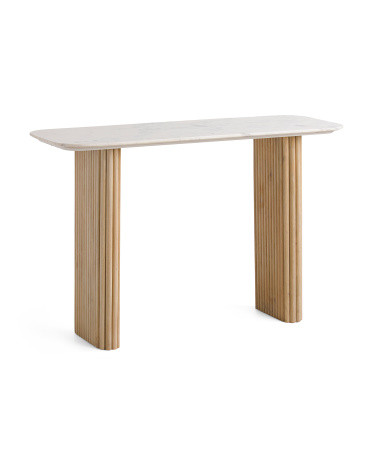 Marble Top Console Table | TJ Maxx