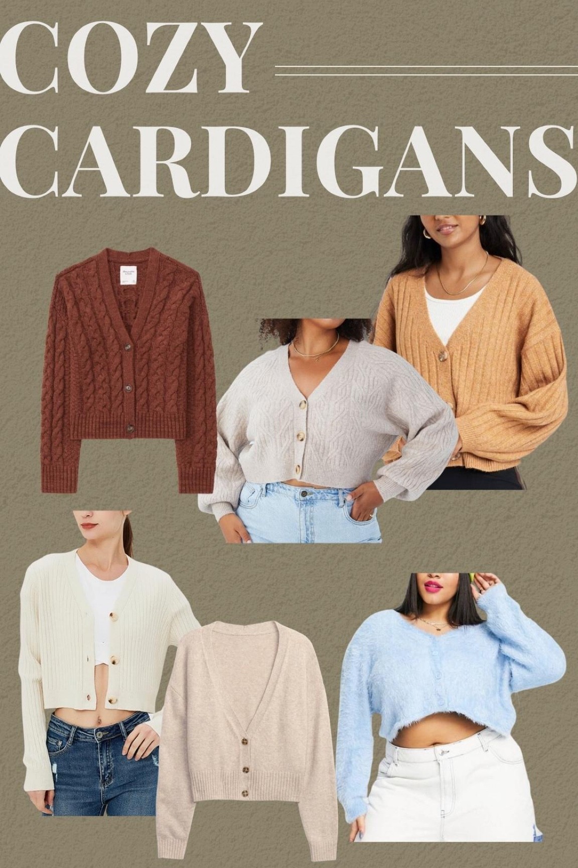 Cardigans to pair with a silk skirt for fall! 

sweaters | fall fashion | chunky sweater 

#LTKstyletip #LTKSeasonal #LTKcurves