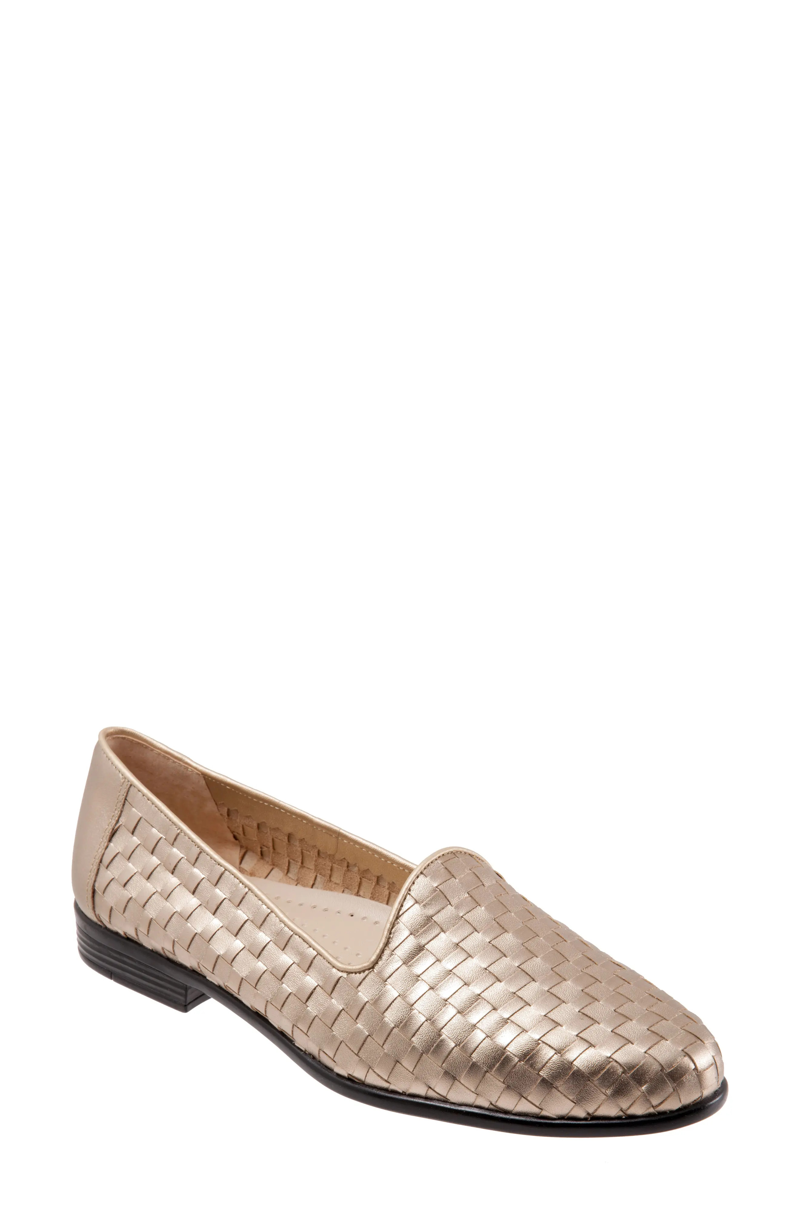 Trotters Liz Slip-On Loafer in Red Calfsk at Nordstrom, Size 10 | Nordstrom
