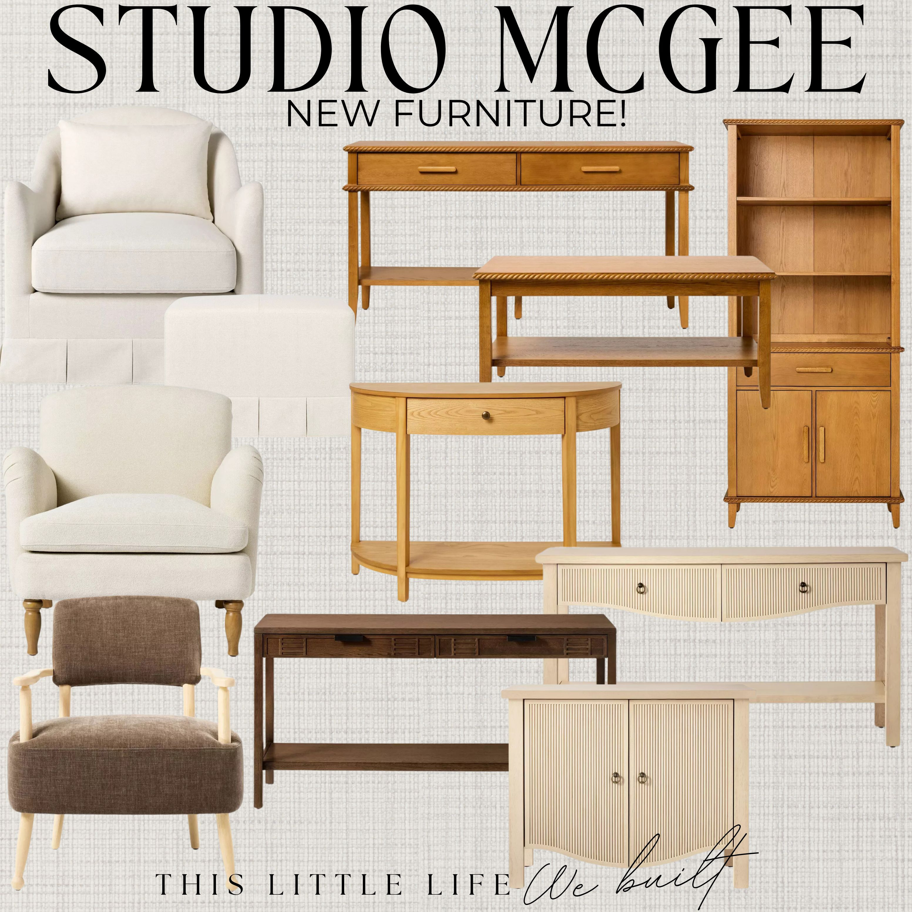 New Furniture from Studio McGee!

Studio McGee Spring Collection / Studio McGee Furniture / Living Room Furniture / Entryway Furniture / Bedroom Furniture / Neutral Furniture / Console Table / Accent Chairs / Ottomans / Wood Cabinet / Fluted Furniture / Accent Chairs / Threshold / Target Home / Target Furniture /  

 #LTKSeasonal #LTKHome #LTKStyleTip