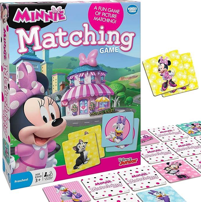 Wonder Forge Disney Junior Minnie Matching Game,Multi-colored | Amazon (US)