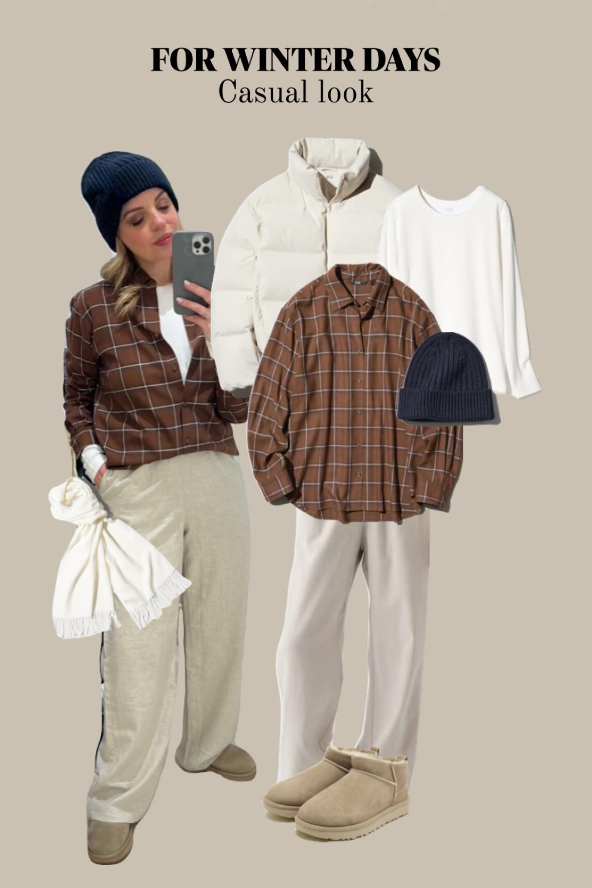 Outfit idea for freezing days

Puffer jacket, piumino, Uniqlo, camicia flanella , wool hat, beige trousers, pantaloni beige, maglia termica, thermal shirt, outfit invernale, look invernali, winter casual outfit

#LTKwinter #LTKeurope #LTKitalia