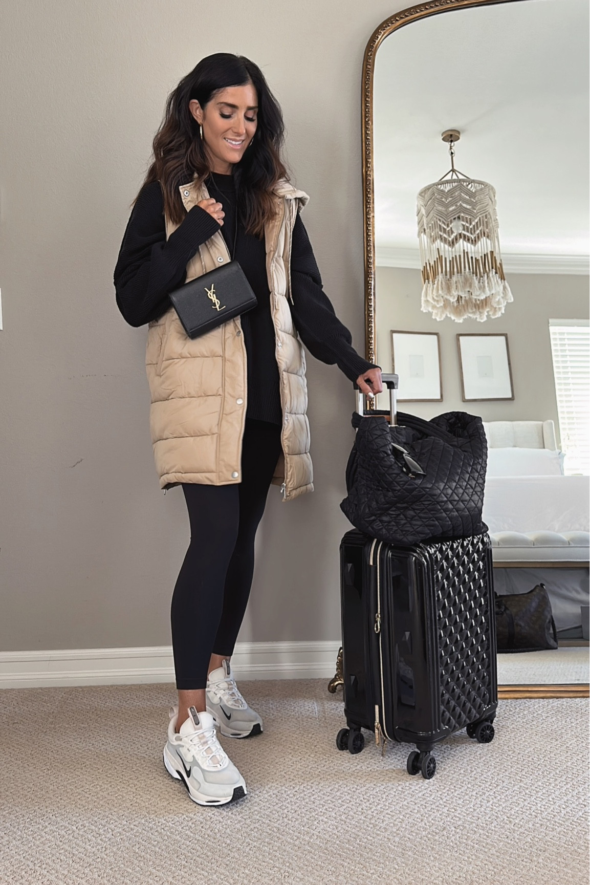 I’m just shy of 5’7 wearing the size Small puffer vest and XS sweater.

Athleisure style, fall style, fall fashion, StylinByAylin 

#LTKstyletip #LTKSeasonal #LTKunder100