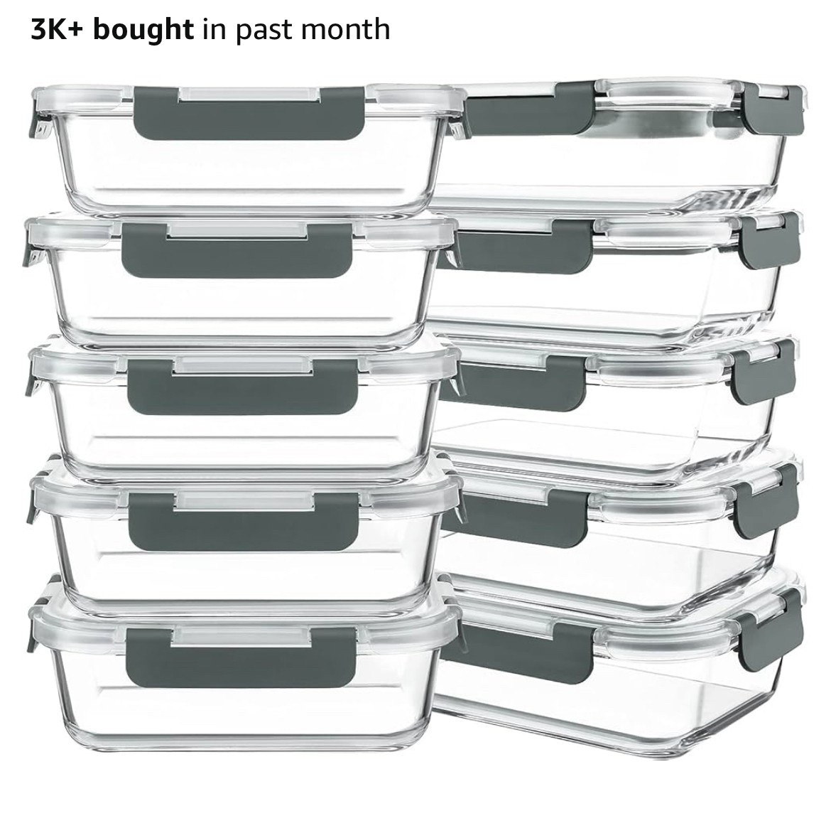 Perfect Meal Prep Glass Tupperware 🍴🥦🥑🥗

#LTKHome #LTKActive #LTKFindsUnder50