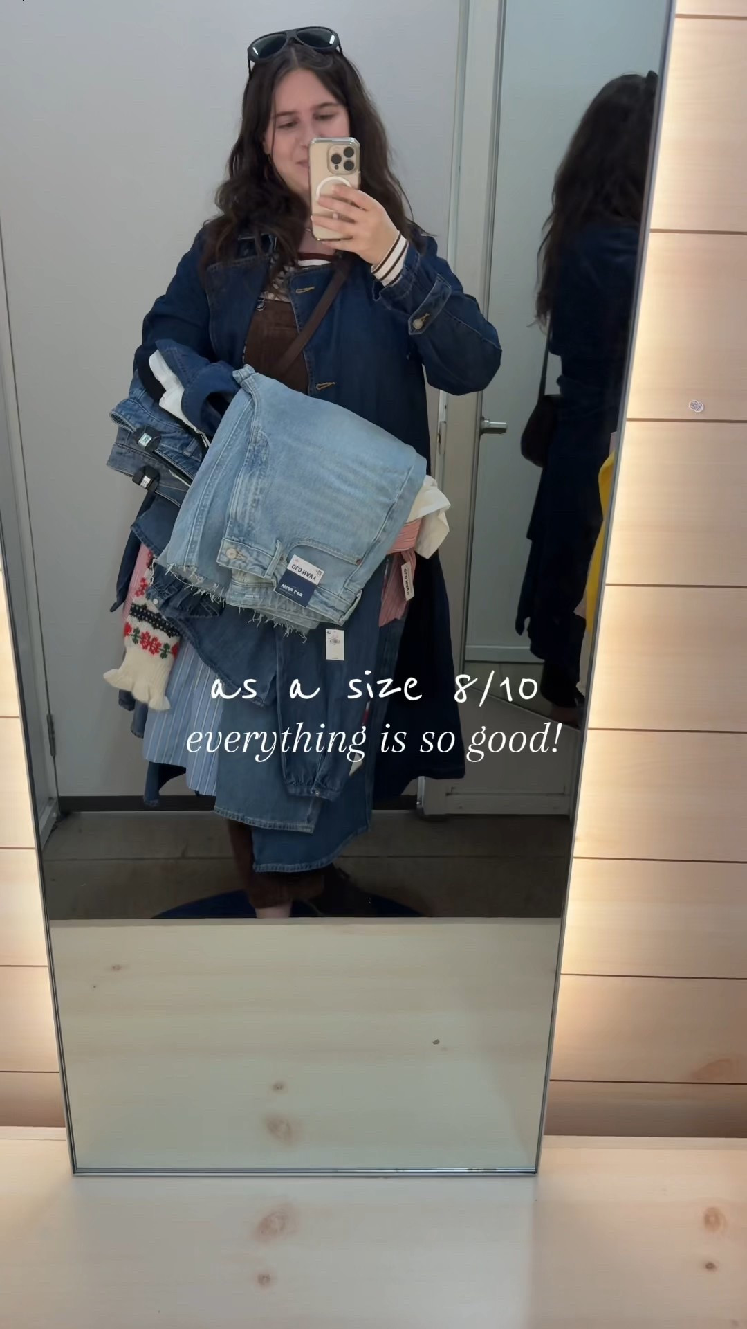 Old Navy out here just taking all my money! 

Blue dress - obsessed! wearing a medium
White button up - love the structure! Wearing a medium
Jeans - wearing a 10
Denim dress - would be so cute styled! wearing a medium 
Pink button up - reminds me of Anthropology! Wearing a medium
Jeans - wearing a 10
Puffer Jacket - grandma chic! Wearing a medium 
Denim top - again reminds me of anthropology! Wearing a medium
Heart Sweater - love the sleeves! Wearing a medium 

#oldnavystyle #oldnavyhaul #oldnavytryon #oldnavy #size8fashion 

#LTKMidsize #LTKFindsUnder50